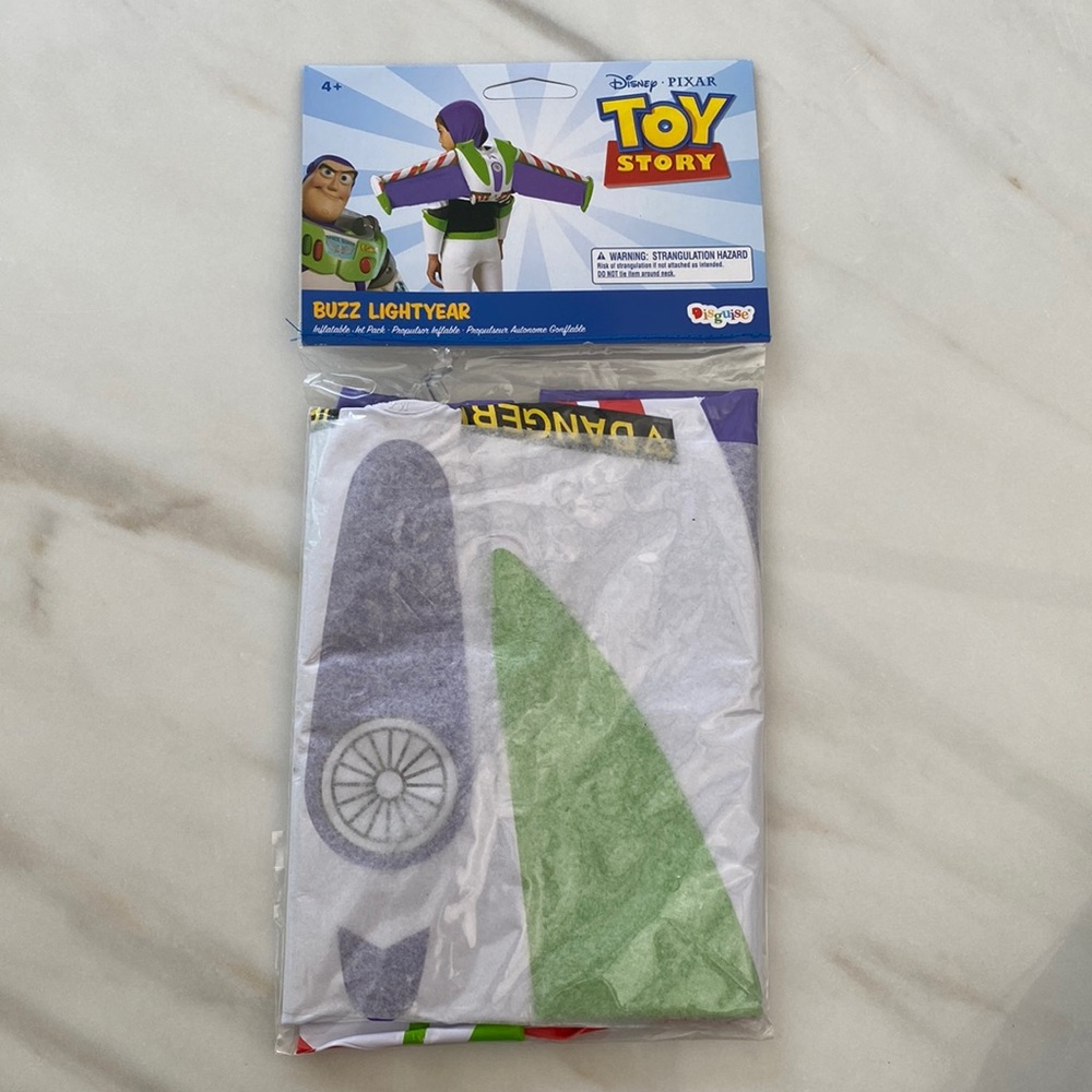 Buzz Lightyear inflatable jet pack